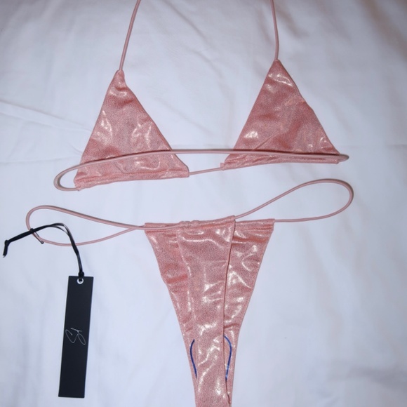 Sel Doval Tinikini - Metallic Pink - Picture 2 of 7